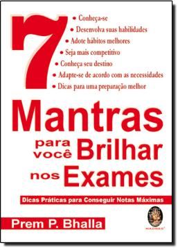 Imagem de 7 MANTRAS PARA VOCE BRILHAR NOS EXAMES