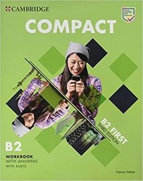 Imagem de CAMBRIDGE ENGLISH COMPACT FIRST WORKBOOK WITH ANSWERS WITH AUDIO - 3RD ED